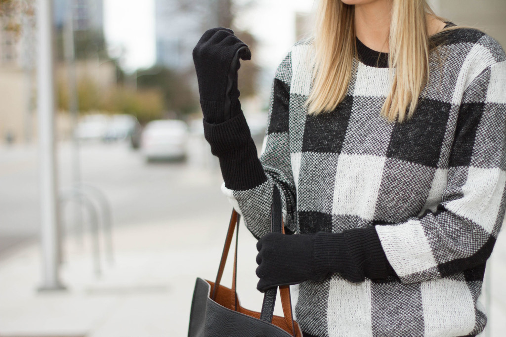 buffalo plaid sweater 