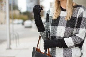 buffalo plaid sweater