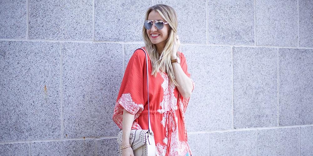 printed caftan