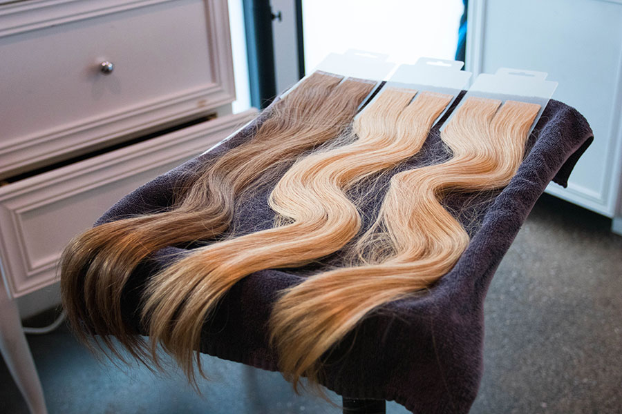 tape in hair extensions 