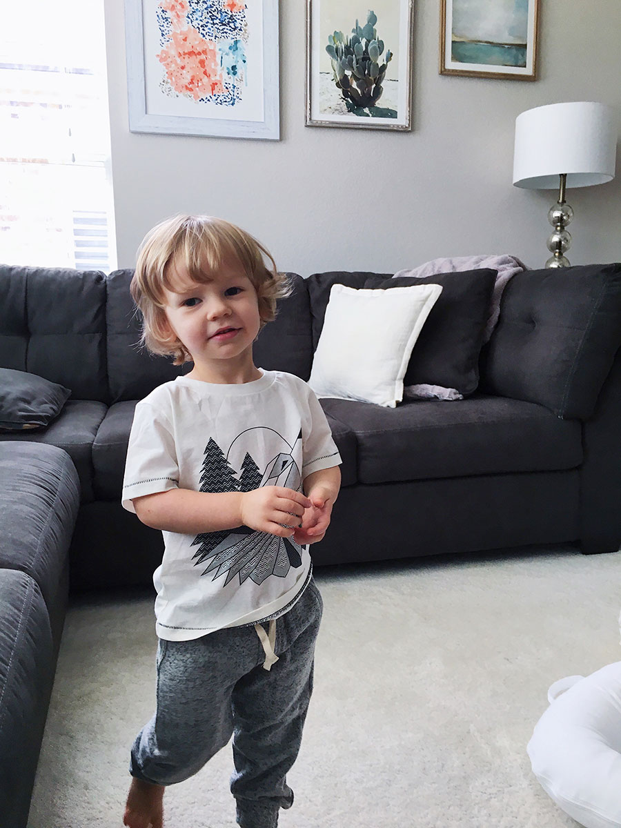 comfy baby and toddler clothes from Nordstrom