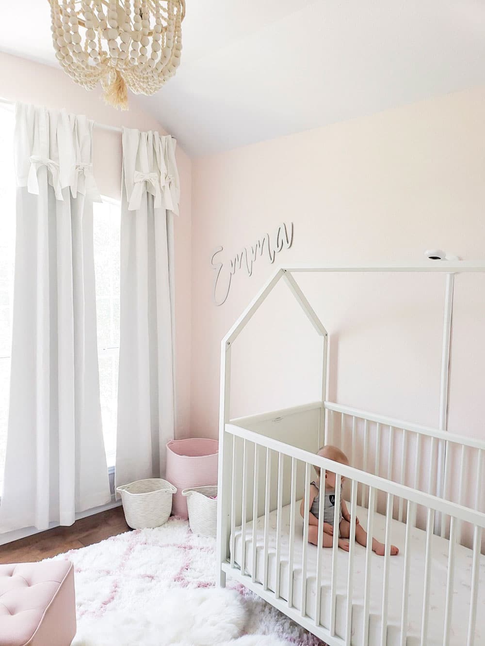 Blush Pink Nursery Tour