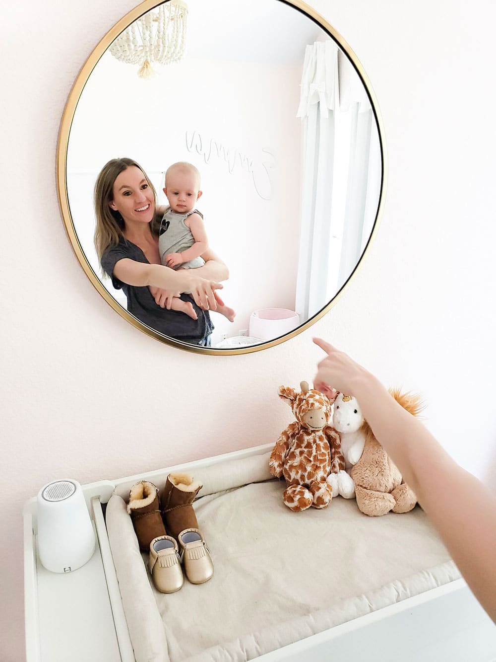 Blush Pink Nursery Tour 