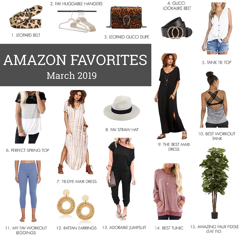 MARCH AMAZON FAVS