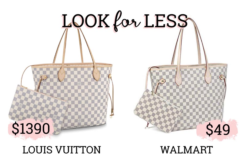 LOOK FOR LESS: Louis Vuitton Damier Bags (under $50!)